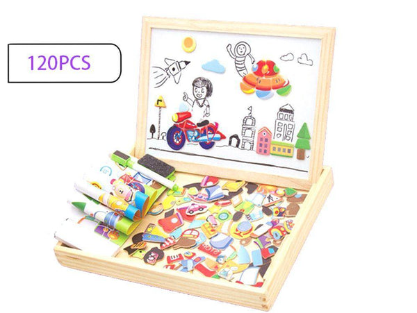 Quebra-Cabeça Multifuncional Infantil- Montessori