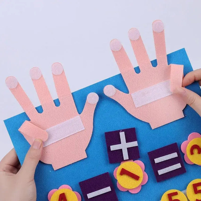Brinquedo Matemático Educativo Infantil - Aprenda Números e Cores Brincando | +3 Anos