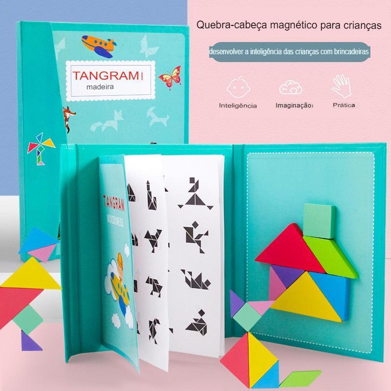 Livro Tangram – Estimula o Raciocínio e Criatividade