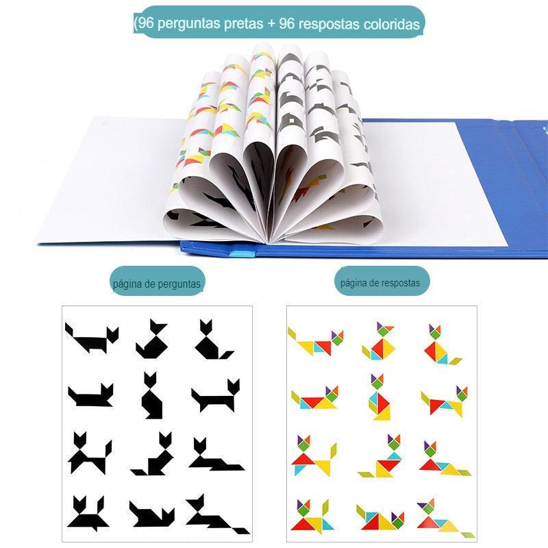 Livro Tangram – Estimula o Raciocínio e Criatividade