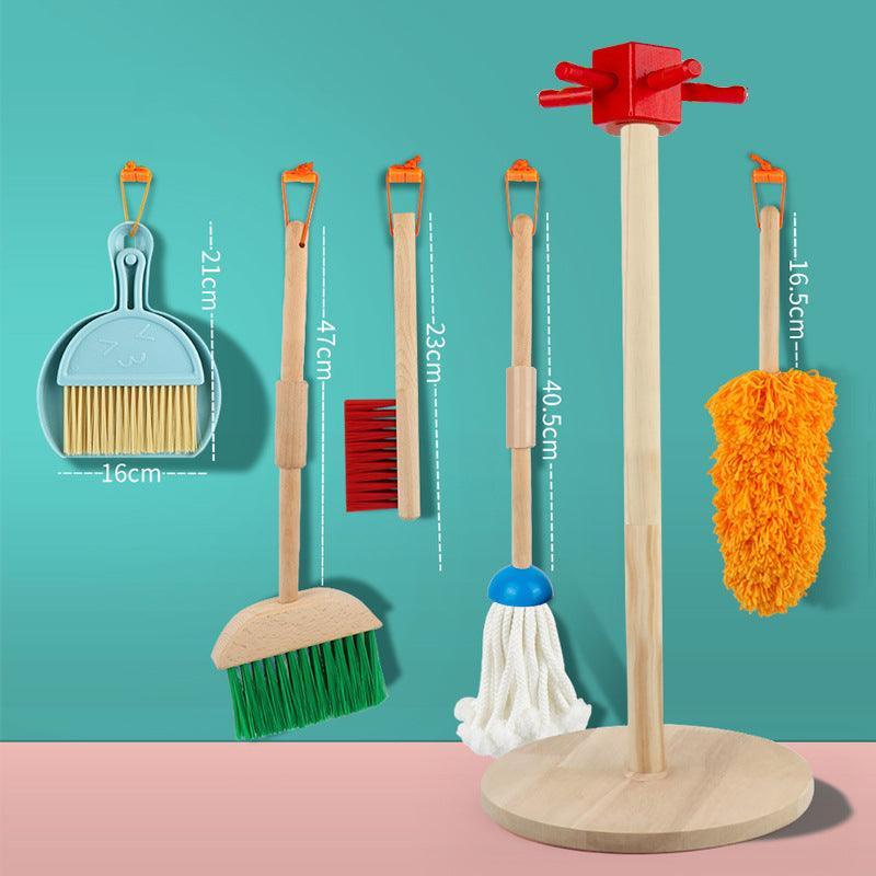 Brinquedo Kit de Limpeza Infantil Montessori – Desenvolva a Autonomia Brincando