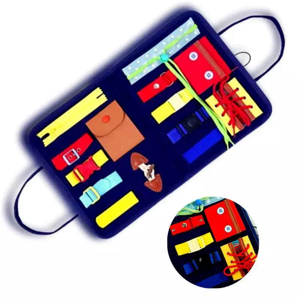 Malinha Sensorial Educativa Para Crianças +3 Anos | Texturas e Cores Vibrantes